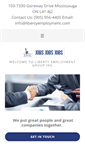 Mobile Screenshot of libertyemployment.com